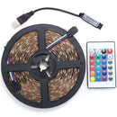 0.5/1/2/3/4/5M RGB SMD5050 Waterproof LED Strip Light TV Backlilghting Kit + USB Remote Control DC5V