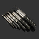 5/6pcs 4mm-25mm Damaged Nut Screw Extractor Set Bolt Stud Remover Tool Kit