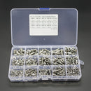 Suleve MXSS4 500PCS M3 M4 M5 304 Stainless Steel Hex Socket Head Cap Bolts Screw Nut Kit Set