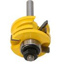 8mm Shank Glass Door Rail And Stile Reversible Router Bit Cutting Wood Milling Cutter For Wood Tool Bits