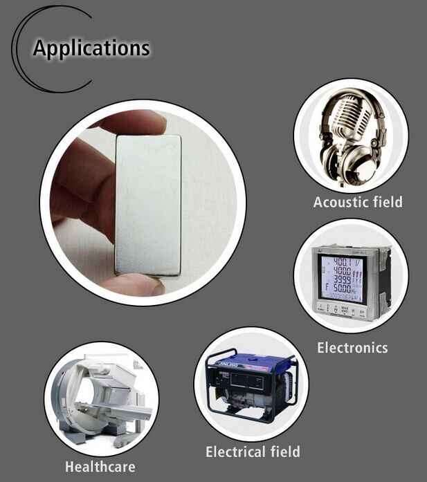 2pcs N35 40x10x4mm Strong Block Magnets Countersunk Rare Earth Neodymium Magnets with 2 Holes