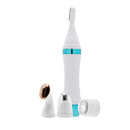 4 IN 1 Household Painless Epilator Electric Hair Remover Hair Shaving Electric Shaver Eyebrow Shaping Nose Hair Massage Introducer