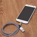 Type-C 2.1A Nylon Braided Fast Charging Data USB3.1 Cable 1m/3.33ft For Samsung S8 Xiaomi mi5 mi6