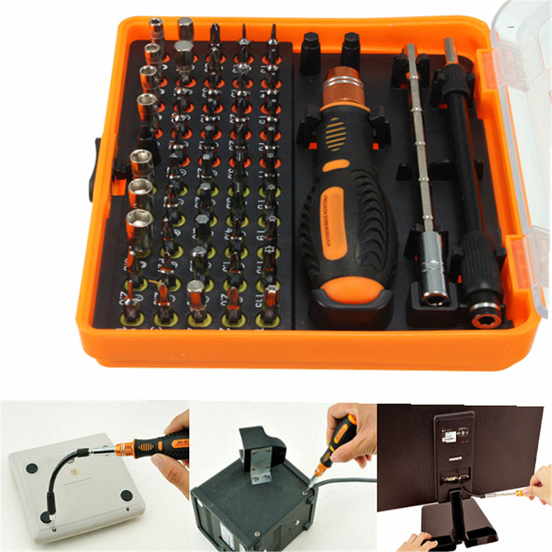 JAKEMY 53 in 1 Multi-Bit Precision Torx Screwdriver Tweezer Phone Repair Tool