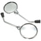 8mm Chrome Round Rear View Rear View Side Mirrors Motorcycle Dirt Bike