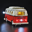 Updated LED Light Lighting Kit For LEGO 10220 T1 Campingbus VW CAMPER VAN Bricks