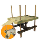 Aquarium Fish Tank Turtle Reptile Basking Terrace Island Platform House Dock Pier