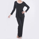 Plus Size Women Yoga Suits Sports Fitness Yoga Clothing Set Modal Bunched Stitching Sportswear