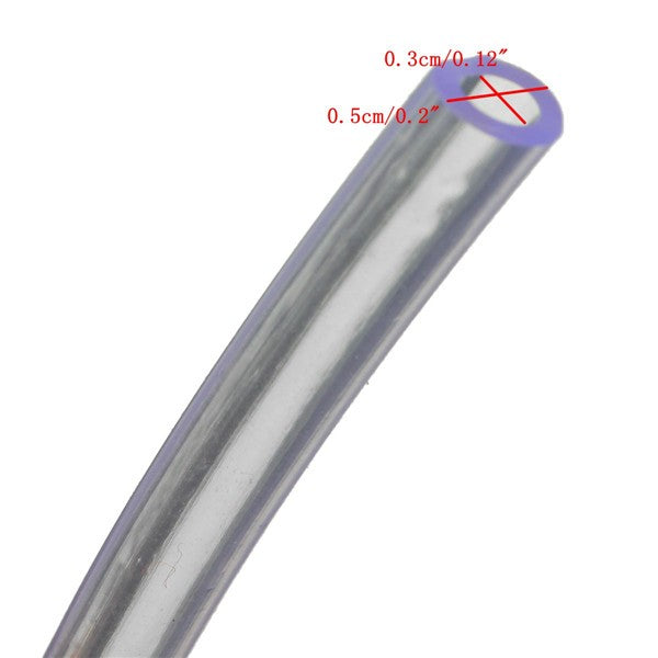 Fuel Hose Petrol Pipe Strimmer 1m x 3mm ID Chain Saw Brush Cutter Hedge Trimmer