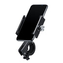 Baseus Aviation Alloy Bicycle Motorcycle Scooter Handlebar Rear View Mirror Phone Holder 360 Rotation For 4.7-6.5 Inches Smart Phone