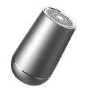 FUGN Wireless Mini Bluetooth Speaker Portable Loudspeaker with LED Metal Outdoor Column Stereo 3D Bass TF AUX Slot Support