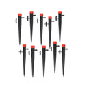 22Pcs/Set 25m Hose Outdoor Mist Coolant System Automatic Sprayer Plant Watering Sprinkler Quick Connector Nozzles Kits Drip DIY Garden Irrigation System