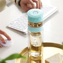 280ml Double Wall Glass Creative Water Tea Separation Bottle Cup Mug Steel Free With Filter