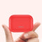 ROCK 0.8mm Ultra-thin Pure Liquid Silicone Dustproof Earphone Storage Case for Apple Airpods 3 Airpods Pro