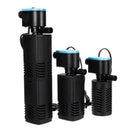 3IN1 Aquarium Filter Pump Submersible Water Pump Internal Oxygenation Surfing Pumping Filter