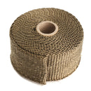 5M Exhaust Heat Wrap Manifold Downpipe High Temp Insulation Bandage Tape Roll