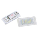 Pair LED License Plate Lights Canbus Error Free for BMW 3-series E46 2D Convertible M3 04-06
