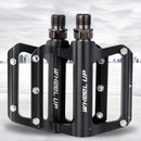 WHEEL UP LXB065-01 Aluminium Alloy Bearing Skidproof Bike Pedals Outdoor Cycling Bicycle Pedals