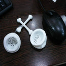Cool Food-safe Silicone T-Bones Bones Skull Infuser Loose Leaf Tea Strainer Filter Infuser Diffuser