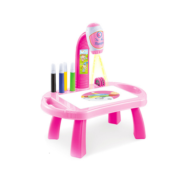 Intelligent Children's Projector Early Education Toys Learning Drawing Board Game Enlightenment Painting Set
