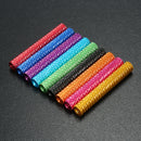 Suleve M3AS8 10Pcs M3 35mm Knurled Standoff Bolt Aluminum Alloy 6061 Anodized Spacer Multicolor