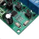 DC12V ESP8266 Four Channel Wifi Relay IOT Smart Home Phone APP Remote Control Switch