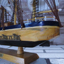Mini Handmade Wooden Sailing Boats Model Assembly Nautical Ship Schooner Boat Decorations Gift