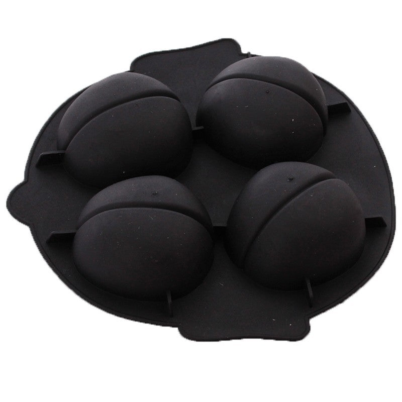 Honana Silicone Brain Shape Ice Freeze Cube Tray Maker Mould 4 Forms Bar Party Drink Ice Mold