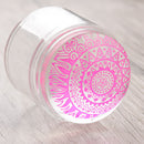Transparent Silicone Nail Art Stamper Scraper Set UV Gel Polish Print Manicure Tools Kit