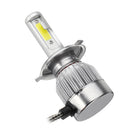 C6MAX 72W Car COB LED Headlights Bulb H1 H4 H7 H8/H9/H11 9005 9006 9012 H13 7600LM 6000K Cool White 2PCS Upgraded From C6