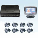 Parking Reversing Rear And Front 8 Sensor Car Parking Sensors With Display Monitor