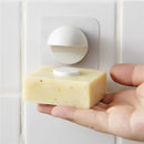 Magnetic Soap Holder Container Wall Attachment Adhesion Draining Soap Holder Shower Storage Soap Dishes Bathroom Products