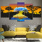 5Pcs Set Star Modern Canvas Print Paintings Unframed Wall Art Pictures Home Decor