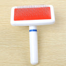 Dog Brush Pet Dog Comb Long Hair Brush Plastic Handle Puppy Cat Dog Bath Brush Multifunction Comb