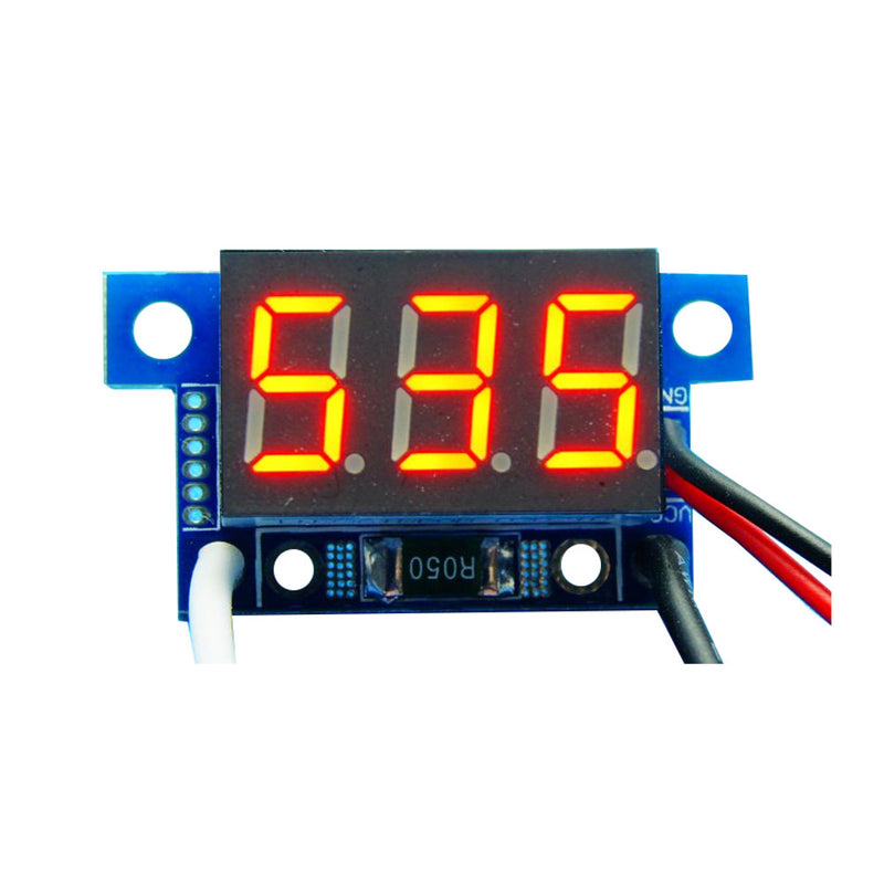 Mini 0.36 Inch DC Current Meter DC0-999mA 4-30V Digital Display With Reverse Connection Protection Ammeter