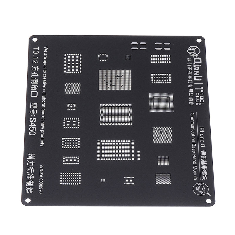 BGA Stencil Communication Baseband Module BGA Reballing Stencil Repair Tool for iPhone 5 5S 6 6S 7G 7Plus 8 8P