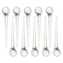 10pcs Clear Crystal Chandelier Light Lamp Parts Drops Prisms Pendants 80mm