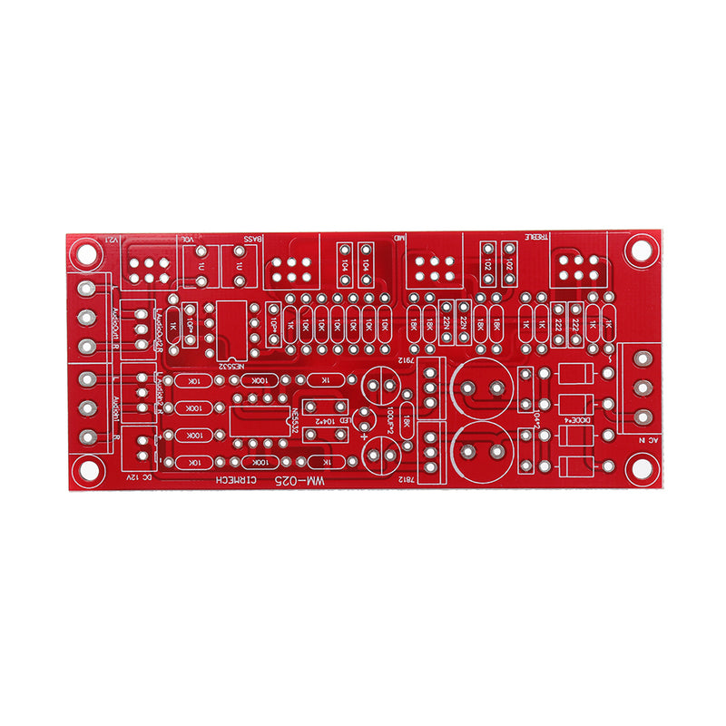 NE5532 OP-AMP HIFI Amplifier Preamplifier Volume Tone EQ Control Board DIY Kit