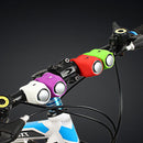 BIKIGHT Silicone Cycling Alarm Bell 120dB Electric Horn Waterproof Electric Handlebar Bike Bell