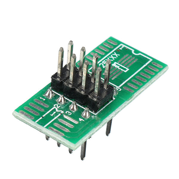 8 Pin 1.27mm Pitch SOIC8 SOP8 Flash Burning Chip IC Test Clip Programmer With 2pcs Power Module