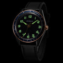 RUIMAS 573 Fashion Men Watch 3ATM Waterproof Luminous Date Display Leather Strap Quartz Watch