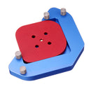 Drillpro KE-R2 Quick Change Wood Panel Radius R15-R30 C15-C30 Quick-Jig Router Table Bits Jig Aluminum Alloy Corner Template Woodworking Tool