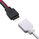 5M 24W RGB SMD5050 Waterproof 300 LED Strip Light + 44 Key Remote 12V 2A Power Adapter Full Kit