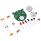 DIY Electronic Kit Set Cartoon Bear LED Flash Light Production Kit Simple Flash Parts DIY Skill Competition Triode Soldering