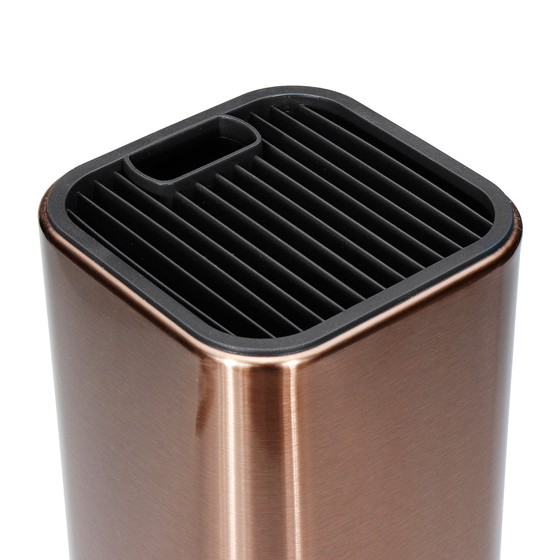 Stainless Steel Block Kitchen Cookware Cutlery Storage Rack Organizer Holder