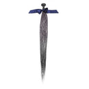 60cm 24 inch Motorcycle Bike Helmet Sucker Removable Hair Braid Pigtail Ponytail Gradient Ramp