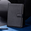 XIAOMI Ecosystem Deli 3301 PU Leather Notebook Business Black Meeting Record Notebook Thicken Notepad