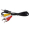 3.5MM Jack Male To 3 RCA Adapter Cable Video Audio Cable DV MP4 Convertor Multimedia Wire