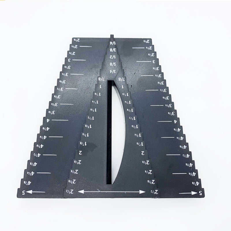 1/8"-5" Woodworking Scribe Mark Line Gauge Cross-out Ruler Carpenter Tools