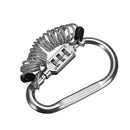 Anti Theft Helmet Security Password Lock Bike Motorcycle Resettable Code PIN Spring Combination